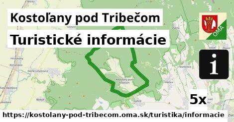 Turistické informácie, Kostoľany pod Tribečom