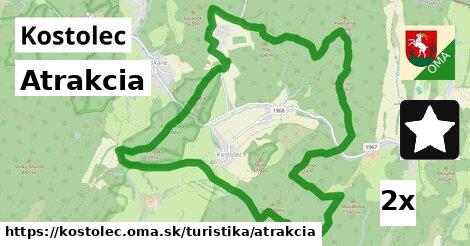 Atrakcia, Kostolec