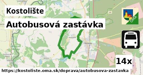 Autobusová zastávka, Kostolište