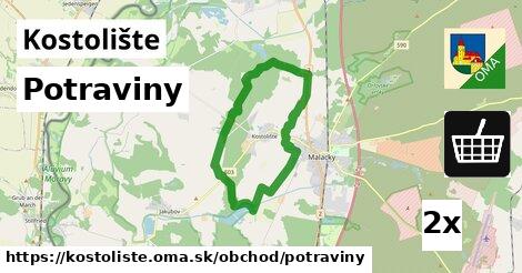 Potraviny, Kostolište