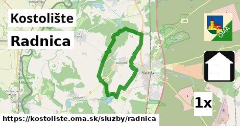 Radnica, Kostolište