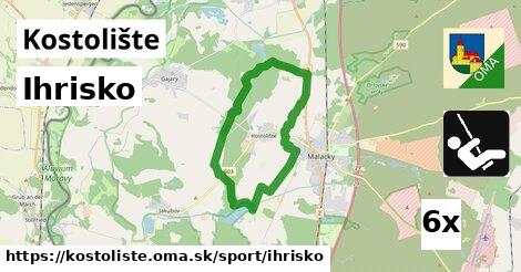 Ihrisko, Kostolište