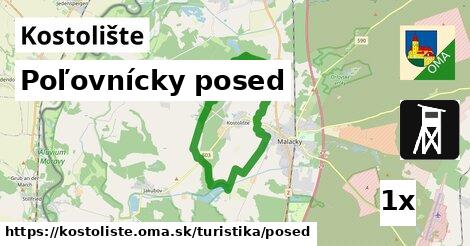 Poľovnícky posed, Kostolište