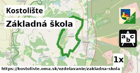 Základná škola, Kostolište