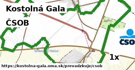 ČSOB v Kostolná Gala