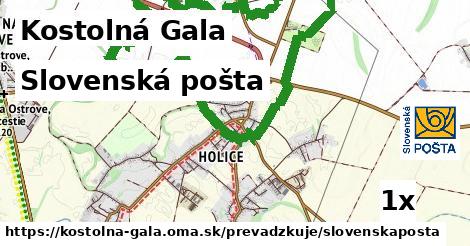 Slovenská pošta, Kostolná Gala