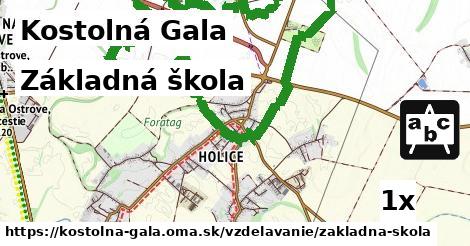 Základná škola, Kostolná Gala