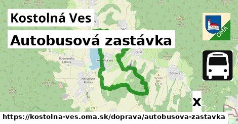 Autobusová zastávka, Kostolná Ves