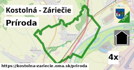 príroda v Kostolná - Záriečie