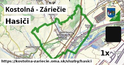 Hasiči, Kostolná - Záriečie