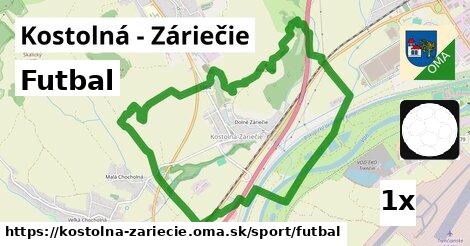 Futbal, Kostolná - Záriečie