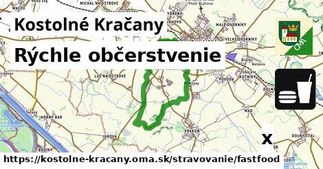 Všetky body v Kostolné Kračany