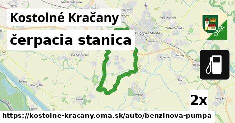 čerpacia stanica, Kostolné Kračany