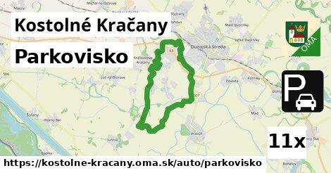 Parkovisko, Kostolné Kračany