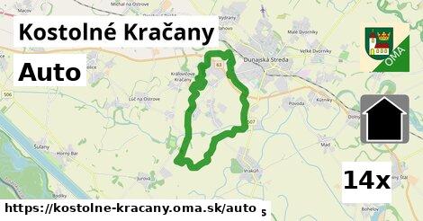 auto v Kostolné Kračany