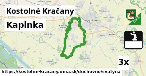 Kaplnka, Kostolné Kračany