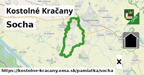 Socha, Kostolné Kračany