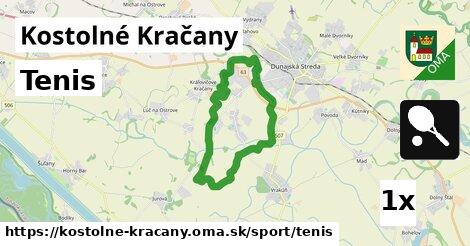 Tenis, Kostolné Kračany