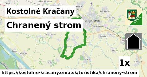 Chranený strom, Kostolné Kračany