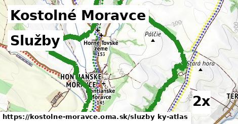 služby v Kostolné Moravce