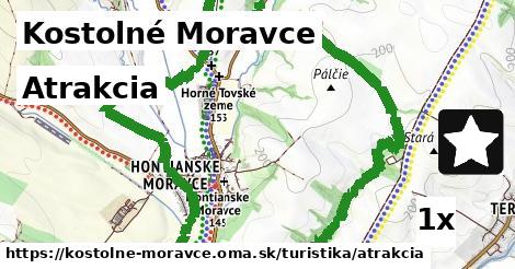 Atrakcia, Kostolné Moravce