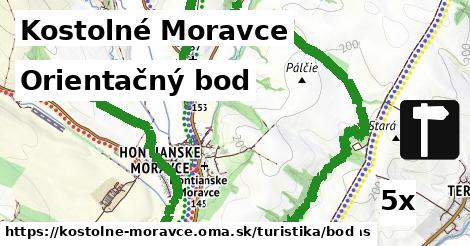 orientačný bod v Kostolné Moravce