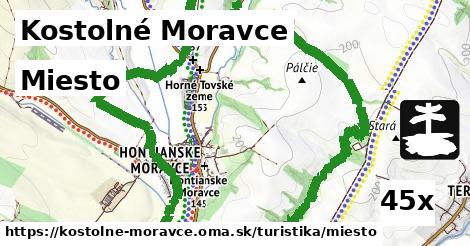 miesto v Kostolné Moravce