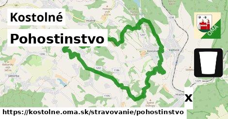 Pohostinstvo, Kostolné