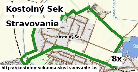 stravovanie v Kostolný Sek