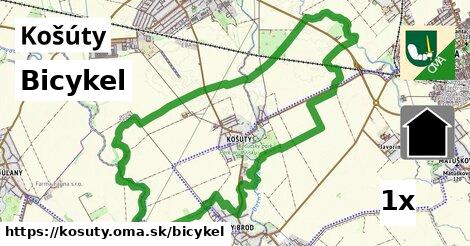 bicykel v Košúty