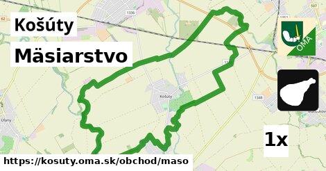 Mäsiarstvo, Košúty