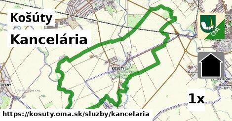 Kancelária, Košúty
