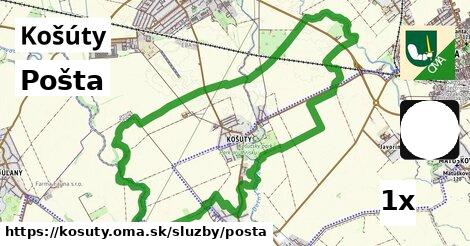 Pošta, Košúty