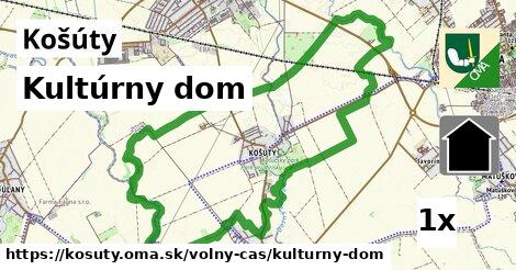 Kultúrny dom, Košúty