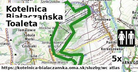 Toaleta, Kotelnica Białaczańska