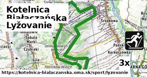 Lyžovanie, Kotelnica Białaczańska