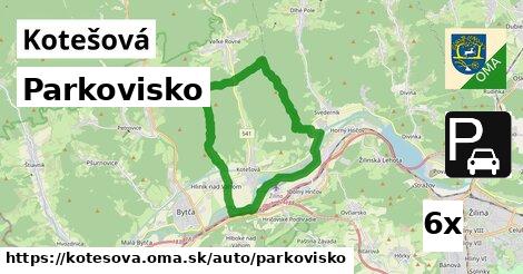 Parkovisko, Kotešová