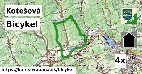bicykel v Kotešová