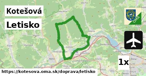 Letisko, Kotešová