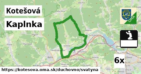 Kaplnka, Kotešová