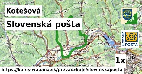 Slovenská pošta, Kotešová