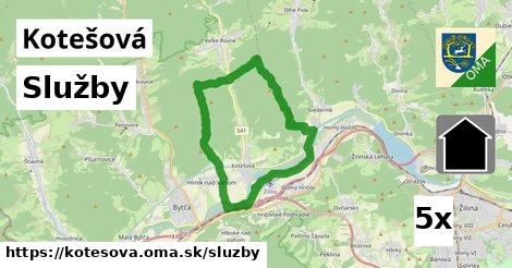 služby v Kotešová