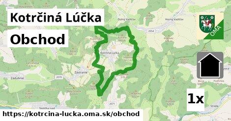 obchod v Kotrčiná Lúčka