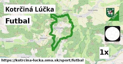 Futbal, Kotrčiná Lúčka