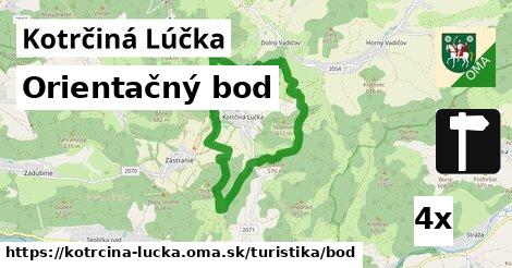 Orientačný bod, Kotrčiná Lúčka