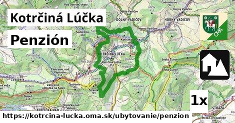 Penzión, Kotrčiná Lúčka