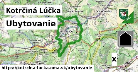 ubytovanie v Kotrčiná Lúčka