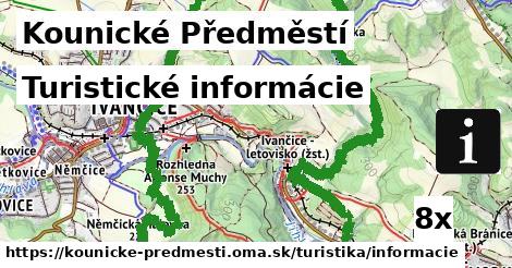 Turistické informácie, Kounické Předměstí