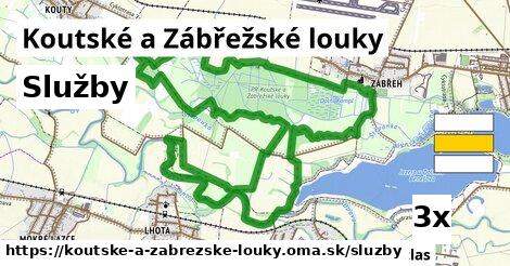 služby v Koutské a Zábřežské louky