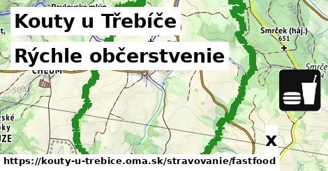 Všetky body v Kouty u Třebíče